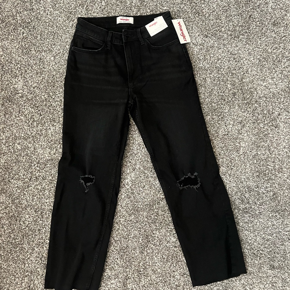Wrangler wide leg jeans!